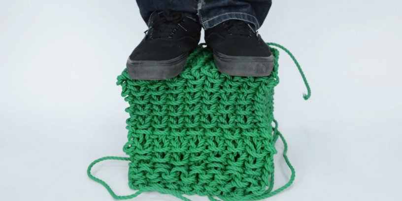 Solid Knitting: a New Fabrication Technique