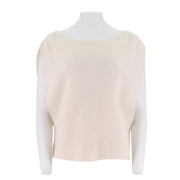 One Collar Cashmere Vest Pullover