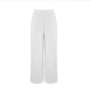 Textured Wide Leg Pants