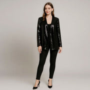 Sequined Loose Fit Suit