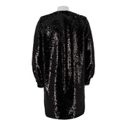 Sequined V-Neck Dress