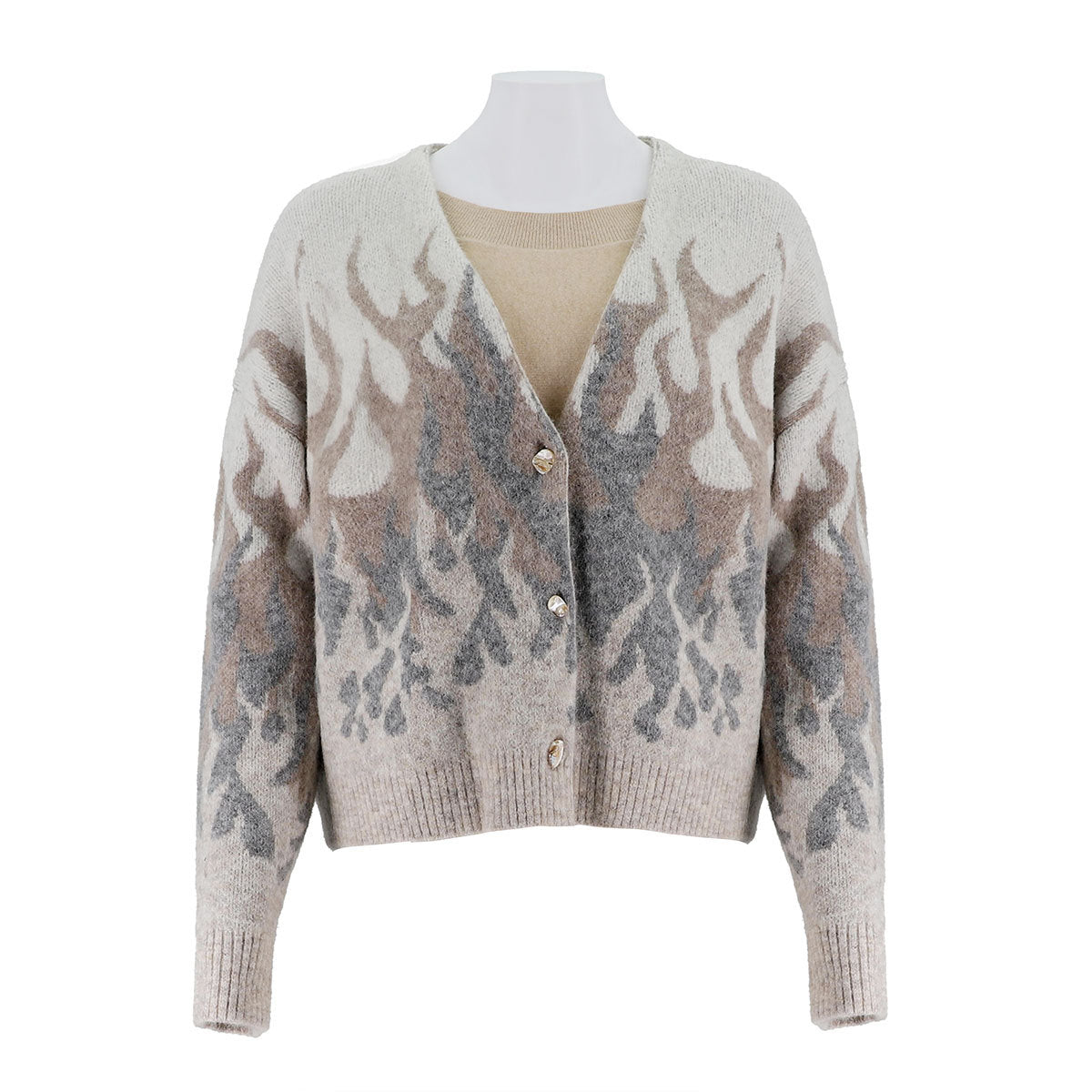 V-Neck Cardigan