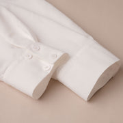 Hidden Placket Button Up Shirt