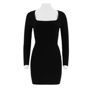 Women'S Square Neck Dress