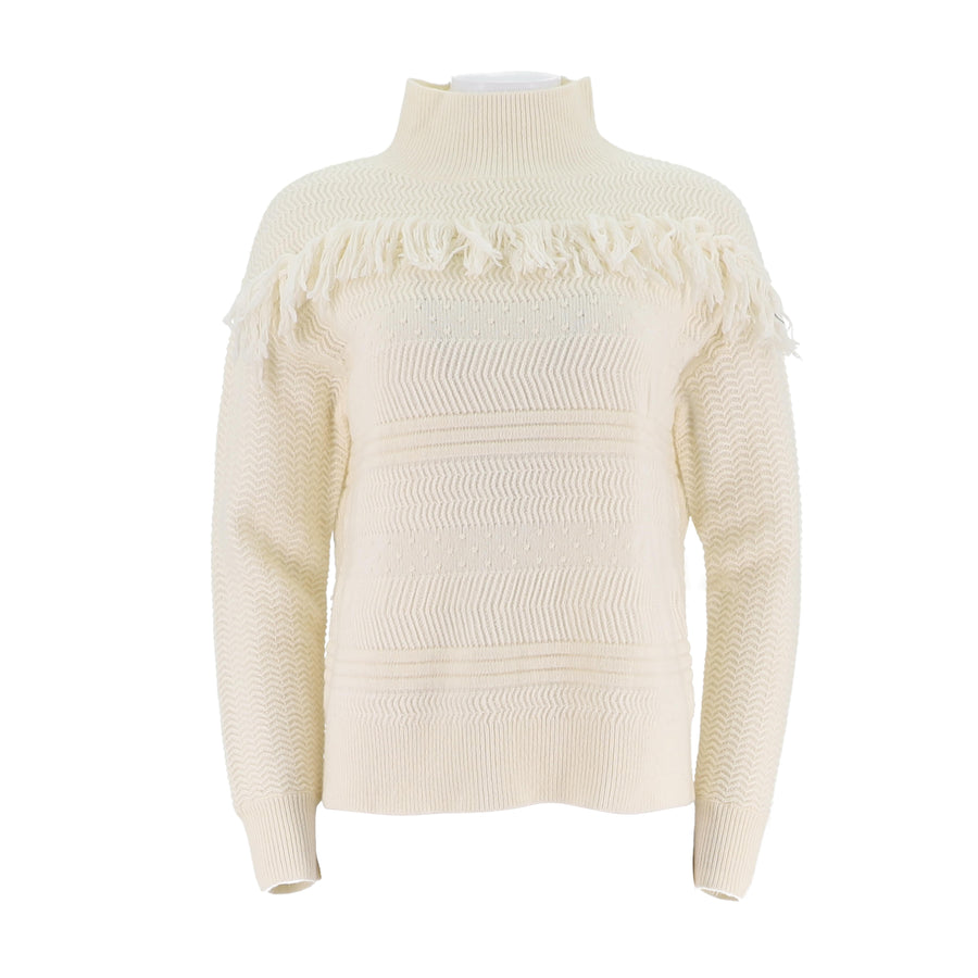 Turtle Neck Long Sleeve Pullover