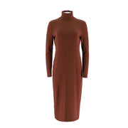 High Neck Mid Length Jumpsuit