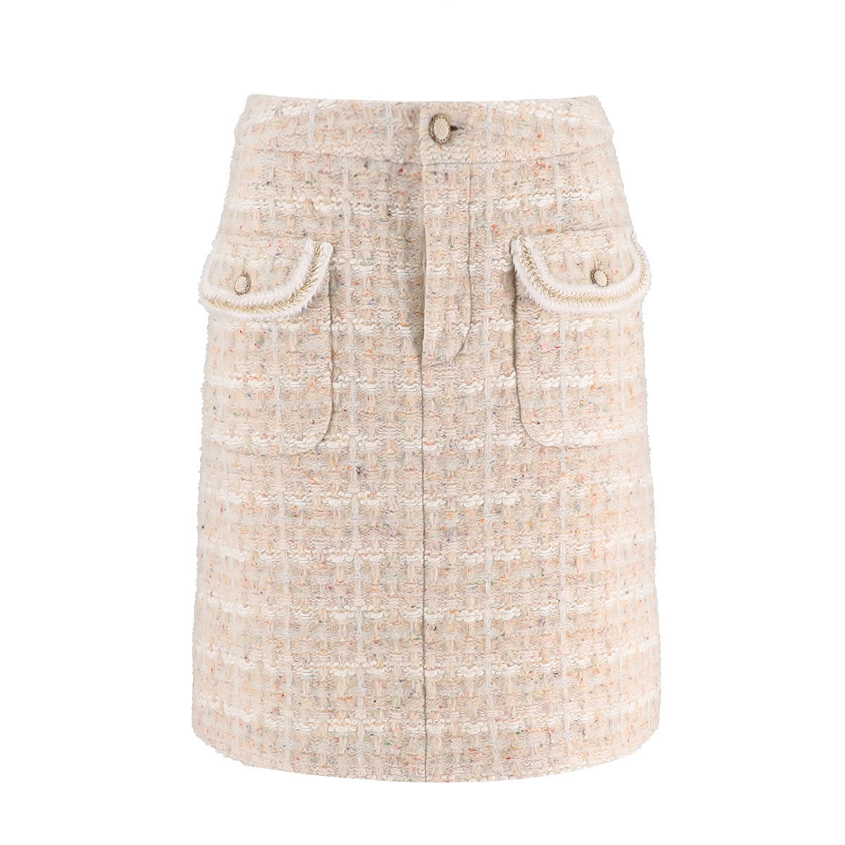 Slim Fit Skirt With Pockets