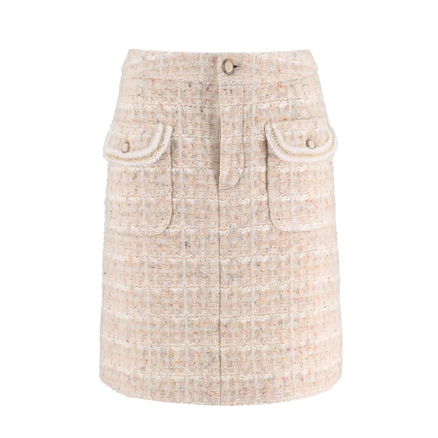 Slim Fit Skirt With Pockets