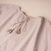 Drop Shoulder Puff Sleeve Shirt