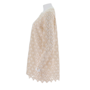 Lightweight Patterned Half Placket Dress