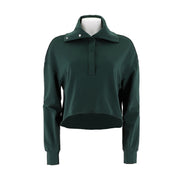 Flip Collar Short Thin Hoodie