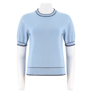 Women'S Curved Clip Short Sleeved Pullover