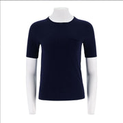 Silk Cotton Short Sleeve Sweater