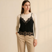 V-Neck Slim Fit Camisole Vest