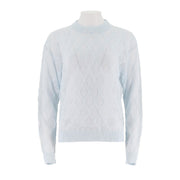 Round-Neck Cut-Out  Pullover
