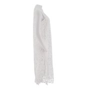 Embroidered Lace Long Tank Dress