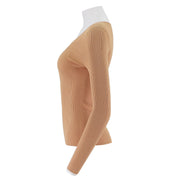 Fitted Long-Sleeve Pullover