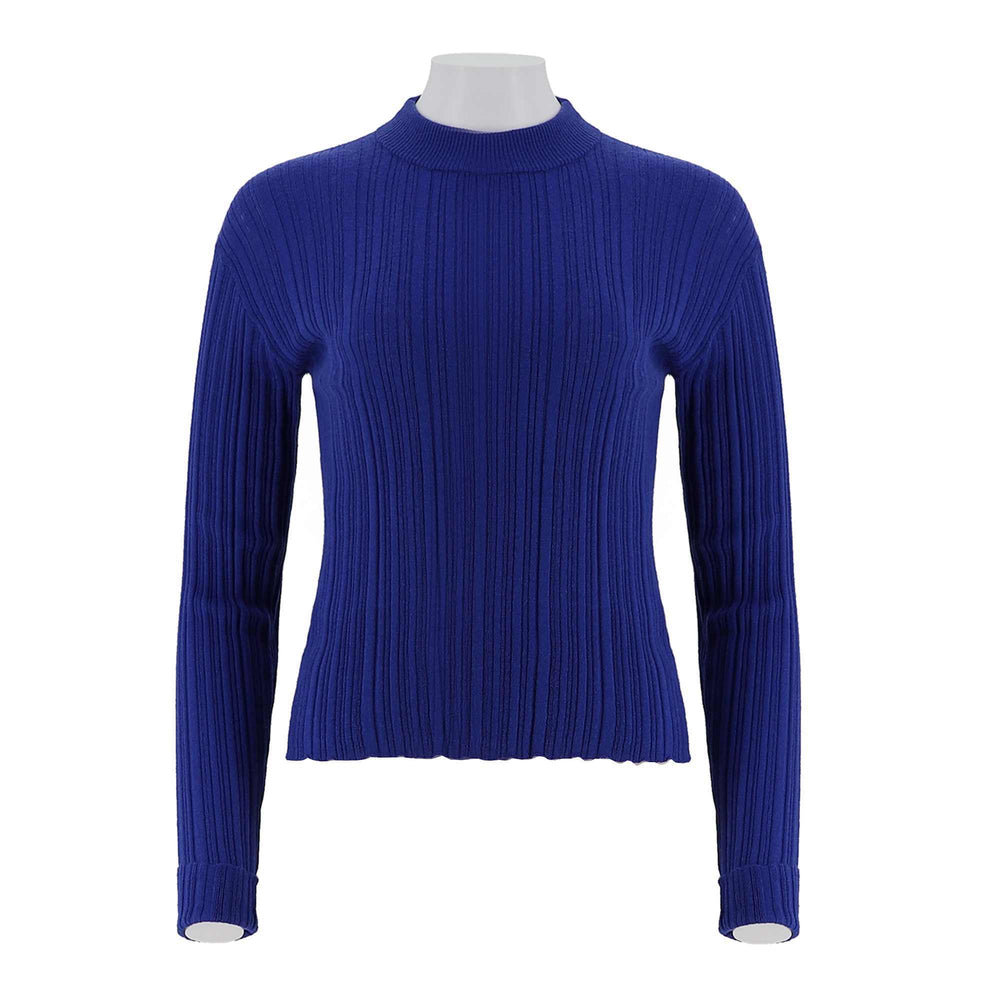 Women'S Round Neck Long Sleeved Top