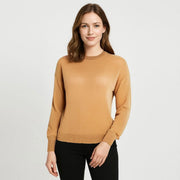 Crew Neck Merino Wool Sweater