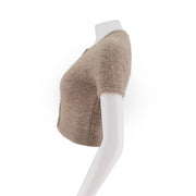 Single Breasted Slim Fit Short Jacket