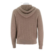 Hooded Knitted Cardigan Jacket