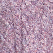 Mixed Color Yarn Knitted Pullover Sweater
