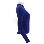 Women'S Round Neck Long Sleeved Top