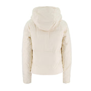 Hooded Design Slim Down Jacket