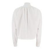 Hidden Placket Button Up Shirt