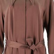 Collar Slim Fit Shirt Skirt