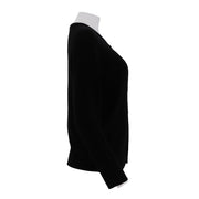 Round Neck Single Breasted Knitted Cardigan