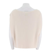 One Collar Cashmere Vest Pullover