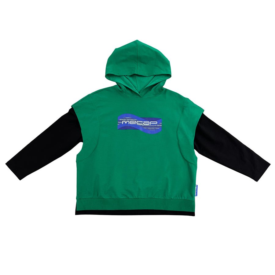Mock-Layer Long-Sleeve Sweatshirt