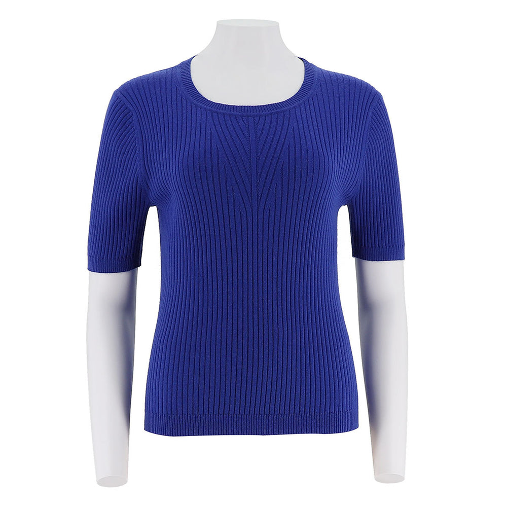 Women'S Round Neck Short Sleeved Shirt