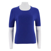 Women'S Round Neck Short Sleeved Shirt