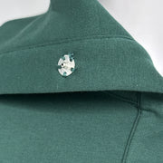 Flip Collar Short Thin Hoodie