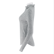 Cashmere High Neck Long Sleeved Base Sweater
