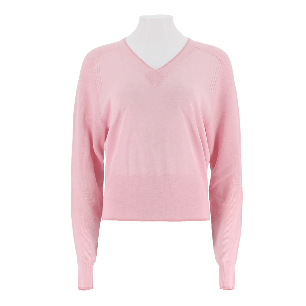 V-Neck Long-Sleeve Pullover