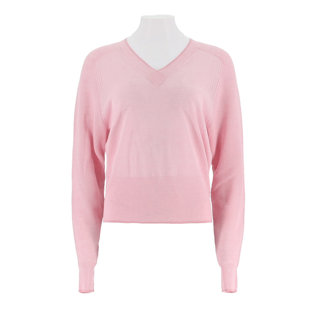 V-Neck Long-Sleeve Pullover