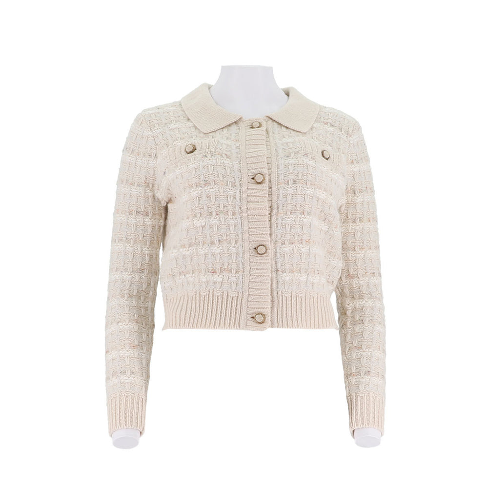 Slim Fit Knitted Jacket