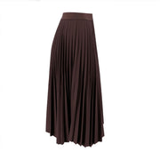 Pleated Design Half Skirt