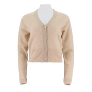 V-Neck Knitted Cardigan
