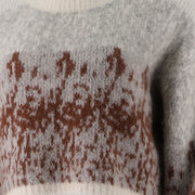 Round Neck Long Sleeved Pullover