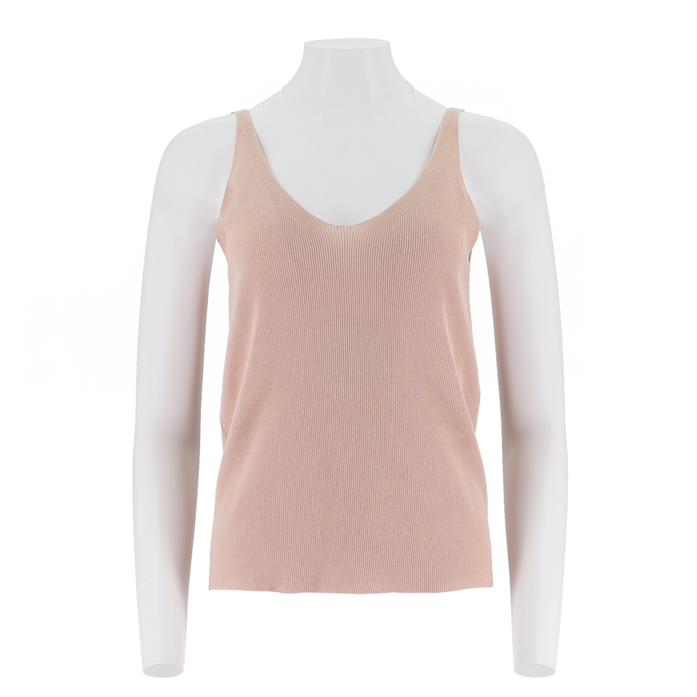 V-Neck Combed Cotton Camisole