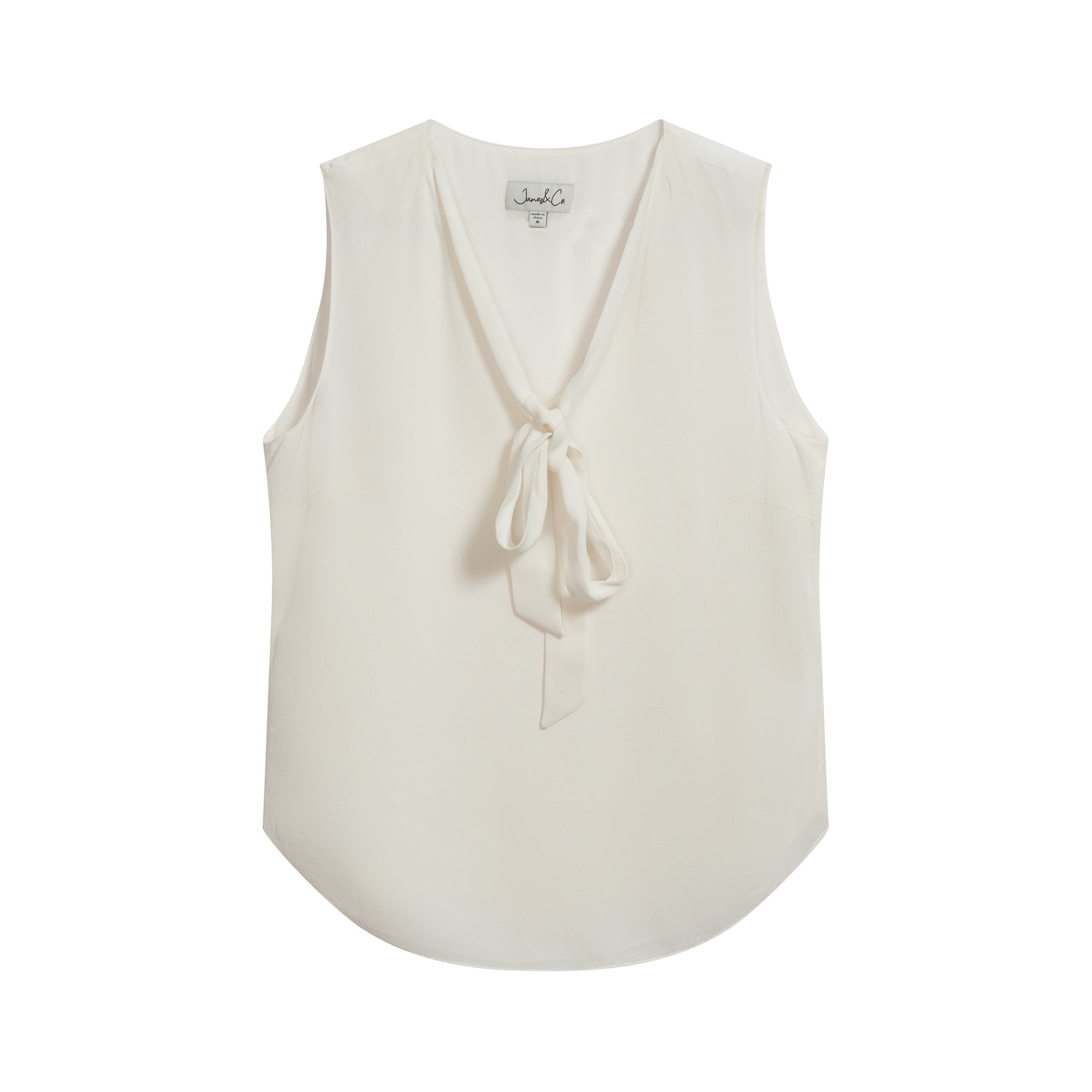 Lace Up Sleeveless Top