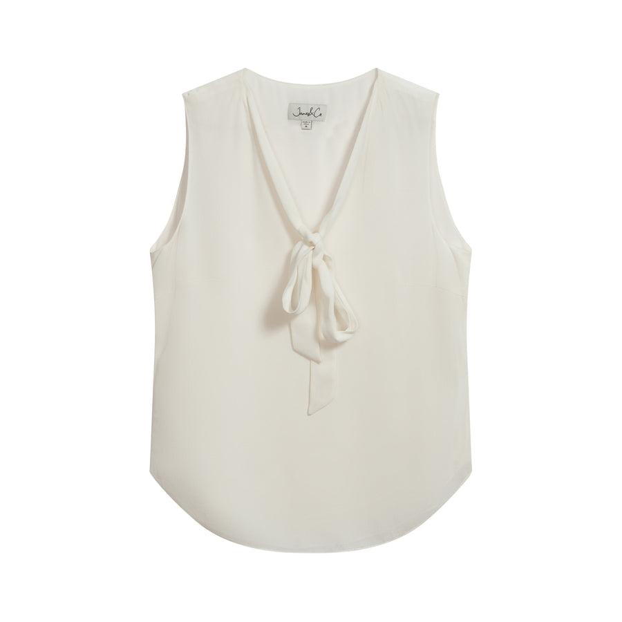 Lace Up Sleeveless Top