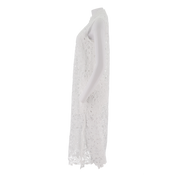 Embroidered Lace Long Tank Dress
