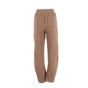 Combed Cotton Sweatpants With Piping Detail