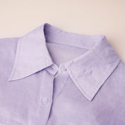 Long Sleeve Button Up Woven Shirt