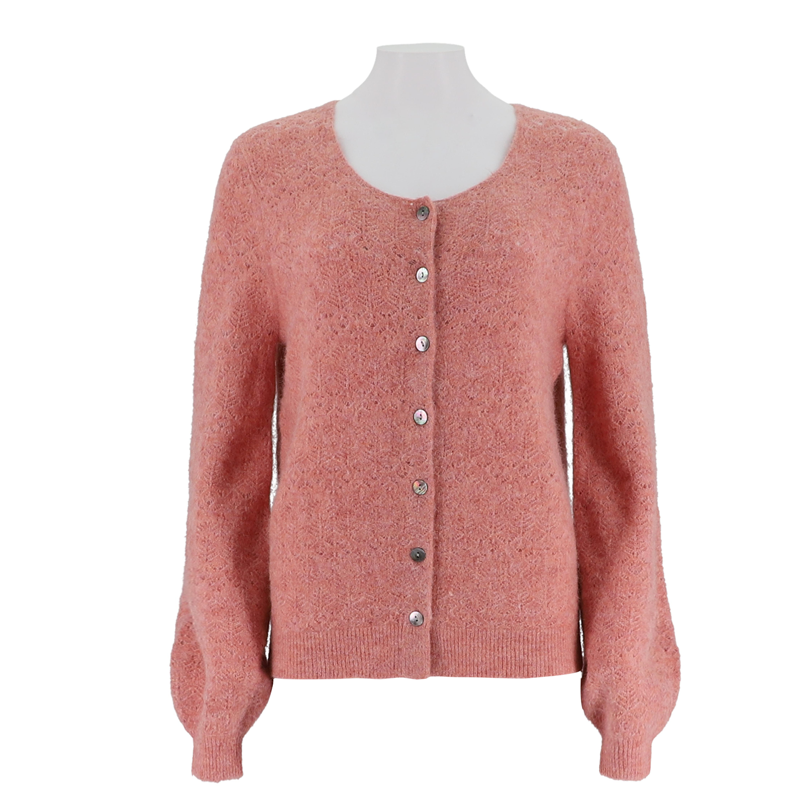 Round Neck Cardigan